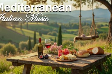 Romantic Tuscany Sunset 🎶 Chill Mediterranean Music & Timeless Italian Vibes 4K