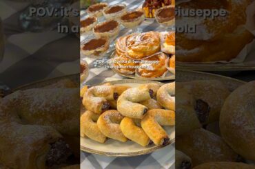 Zeppole time!! 🇮🇹 #italian #italianfood #dessert #sangiuseppe #mtl