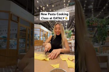 New pasta making class at Eataly 🍝👩‍🍳 #la #foodie #italian