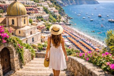 Positano Is So Beautiful It Doesn’t Feel Real! Amalfi Coast Walking Tour