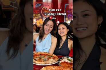 3-Gänge Menu Angebot für 27€ bei Coccodrillo 😍🍕 #berlin #angebot #italianfood #italienisch