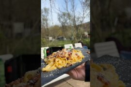 Carbonara ala Ghetto Kitchen🍝 #italy #pasta #viral #fyp #foryou #food #cooking