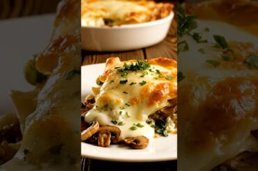 No Pasta Lasagna That Tastes BETTER?! 🤯 Creamy & Healthy #easyrecipes #cooking #dinnerideas