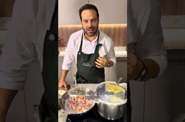 Como fazer carbonara igual restaurante italiano.