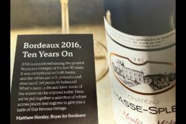 Online - Spring Fine Wine Collection - Bordeaux 2016