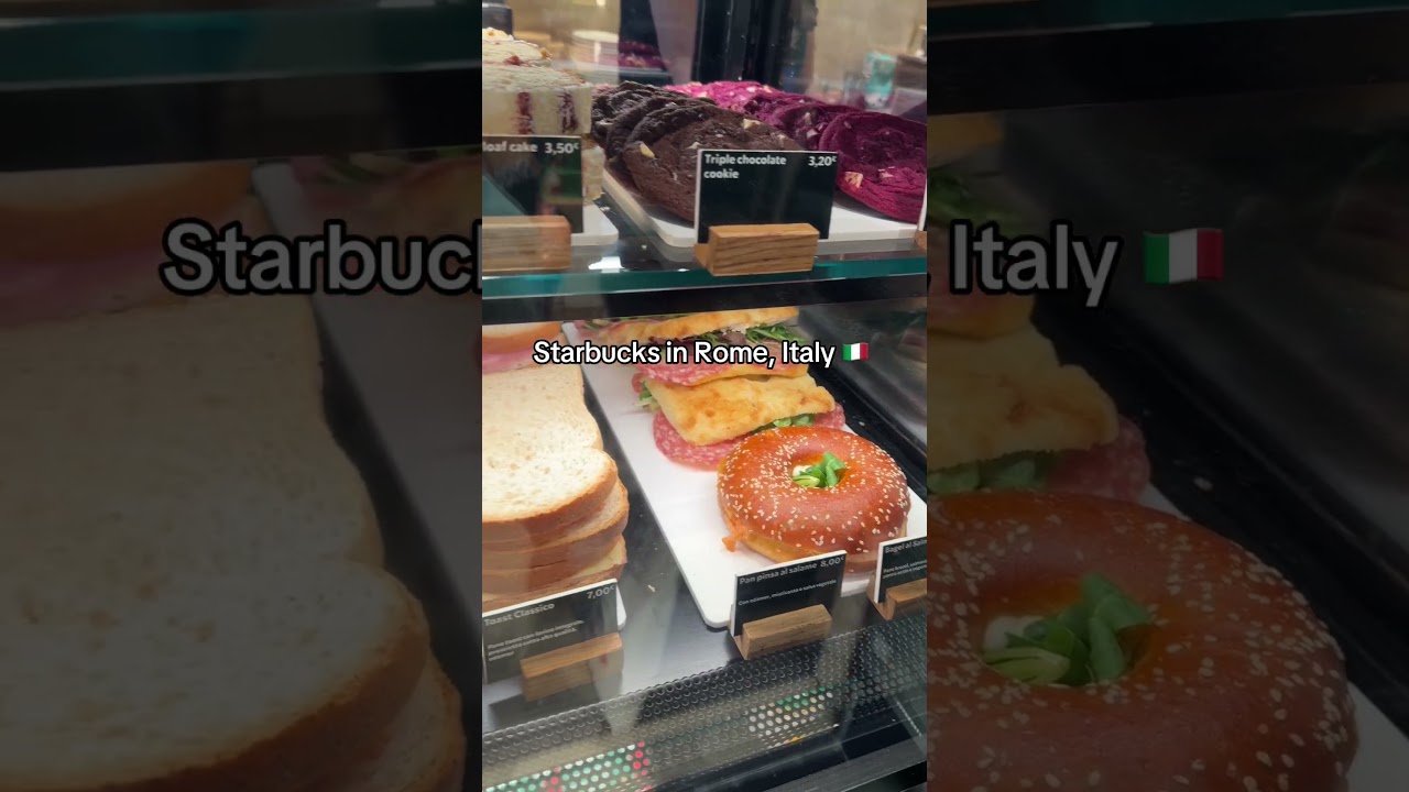 STARBUCKS IN ROME, ITALY ๐ฎ๐น โ๏ธ STARBUCKS IN ROME, ITALY ๐ฎ๐น โ๏ธ