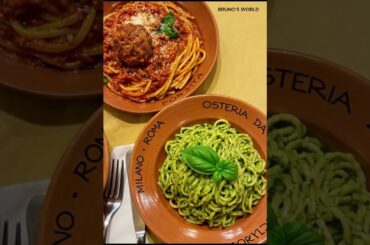 It’s Bruno’s Final Night In Italy🐾 #youtubeshorts #puppy #food