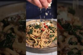 Pasta Foriana sounds like a delicious dinner! (full recipe in post) #cagrown #recipe #pasta