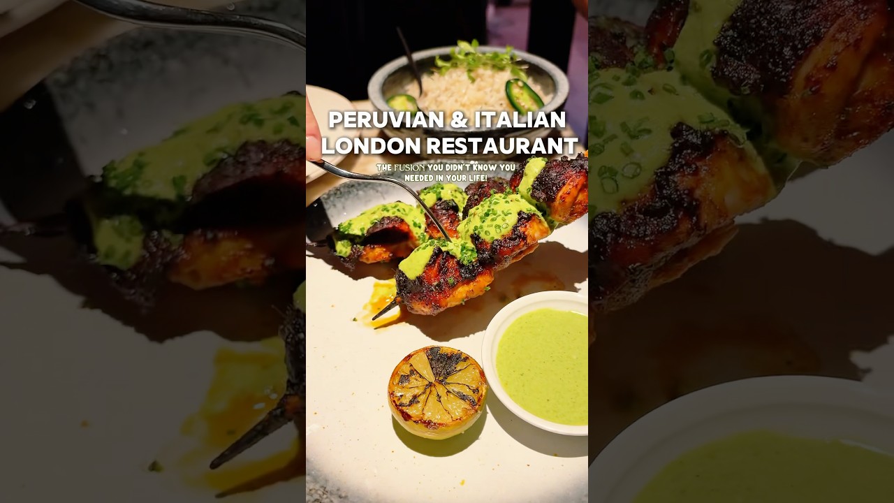 Why have I never thought of this fusion before?! #peruvianfood #italianfood #londonrestaurants Why have I never thought of this fusion before?! #peruvianfood #italianfood #londonrestaurants