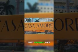 Casa Amore Miami Brings AMAZING Amalfi Coast Vibes and Italian Food! #shorts