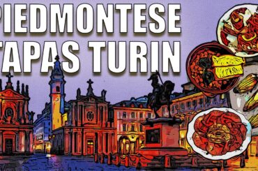 Piedmontese tapas in Turin, Italy🇮🇹 | "Piattini" & Wine