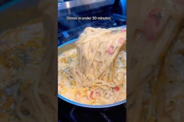 Not sure what to make for dinner, try this!! #recipe #pasta #dinner  #cooking