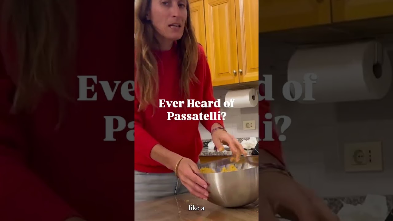 Cooking Passatelli in Italy Cooking Passatelli in Italy