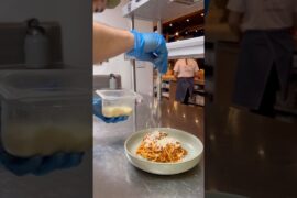 Delicious Pasta done with perfect dressing #pasta #italy #food #cooking #viral #italianfoodie #love