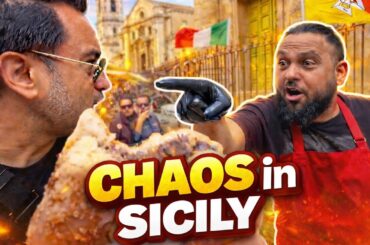 I caused so much chaos in this SICILIAN MARKET