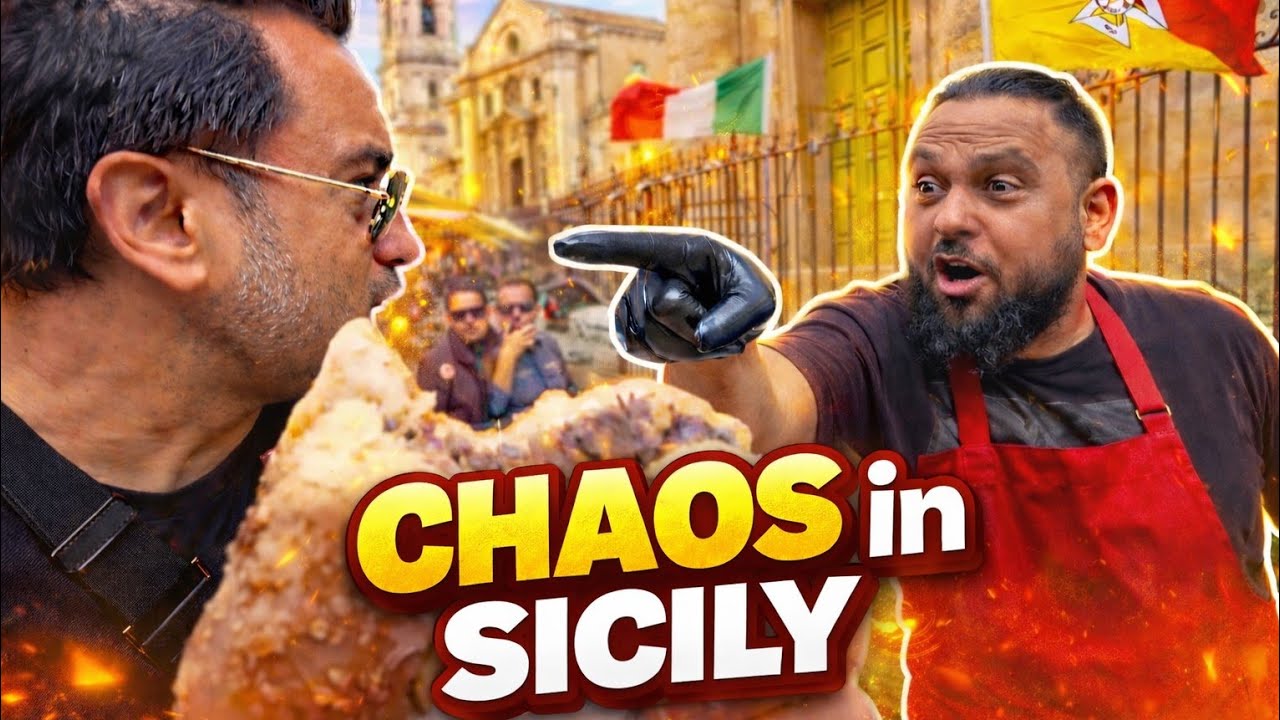 I caused so much chaos in this SICILIAN MARKET I caused so much chaos in this SICILIAN MARKET