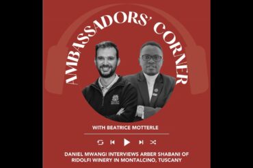 Ep. 2644 Daniel Mwangi interviews Arber Shabani of Ridolfi winery in Montalcino, Tuscany | Clubho...