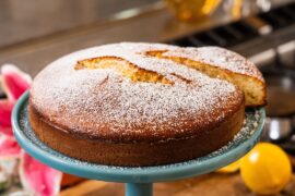 ITALIAN Lemon & Orange Ricotta Cake🍋💕