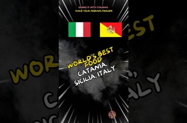 Our favorite Italian food region? ❤️ What is your no.1 Italian dish?🔥#italianfood #sicily #catania