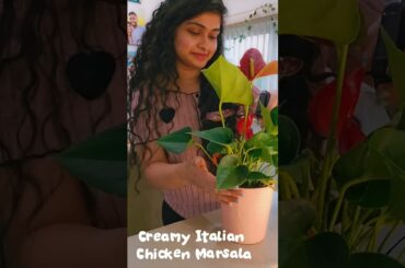 Creamy Italian Chicken Marsala 🇮🇹🐔#food #italy #homemade