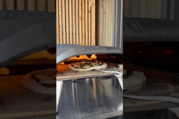 Always challenging to save the pizza when it bubbles. Baked in the Ooni Koda 16. 👌🏻 #shorts