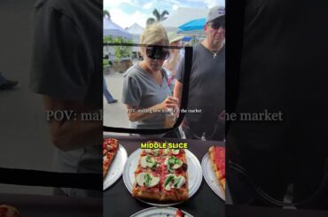 Making friends at the farmers market  #pizza #food #farmersmarket