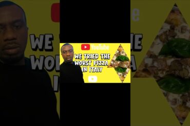 WE TRIED THE WORST PIZZA IN ITALY!! #dailyvlog #lifestyle #vlog