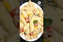 White Sauce Pasta Recipe #pasta #cooking #dailyvlog #foodie #cookwithrachna #foodstyling #ytshorts