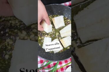 Stocco alla T'appatumi. #ricette #pescestocco  #food #cucinafacile