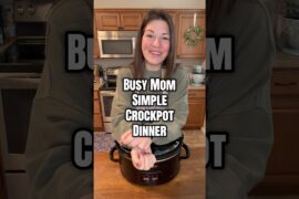 Busy Mom Simple Crockpot Dinner! #fypシ #recipe #easyrecipe  #pasta #food #crockpot #dinner #cooking