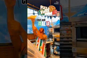 Gak perlu ke Italia! Di BANDUNG juga ada yang ASLI! 🇮🇹🍕 #shorts