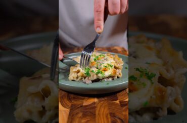 Creamy Mushroom Lasagna #chefberkin