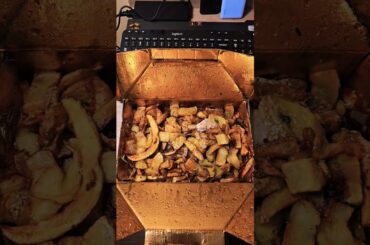 Rotisserrie Chicken w/ fries, Apollo Creed, Gricigcano Di Aversa, Naples Italy 13MAR26