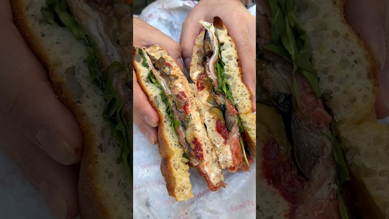 Italian Sandwich + Italian Wine = Zero Regrets 📍 All’Antico Vinaio #shorts Italian Sandwich + Italian Wine = Zero Regrets 📍 All'Antico Vinaio #shorts