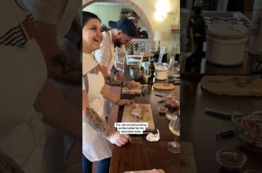 I always love doing a cooking class in Italy