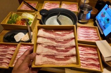 $25 All-You-Can-Eat Japanese hot pot🍖🍲 (Shabu-shabu)