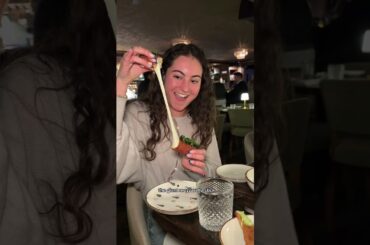 Viral caviar mozzarella stick in New York