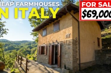Buy a Charming Farmhouse in Italy From $60K