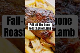 Roasted Leg of Lamb with Potatoes (No-Fail Recipe) #lamb #lambrecipe