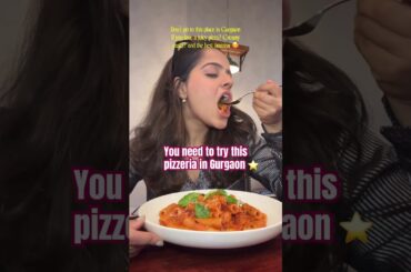 The best Italian in Gurgaon ✨🌶️🍕 #pizza #pasta #gurgaonblogger #gurgaon #yummypizza