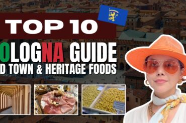 Top 10 Bologna Guide: Old Town & Heritage Bolognese Food VLOG | Emilia-Romagna ITALY