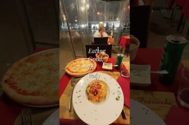 Enjoying a nice Italian meal in Italy | #travel #food #italy