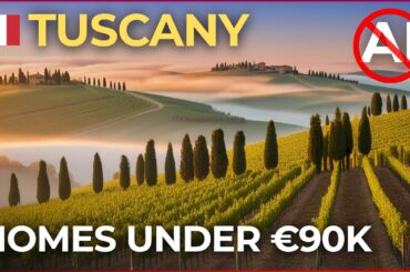 4 Homes UNDER €90K in Tuscany Italy | Italian Houses for Sale