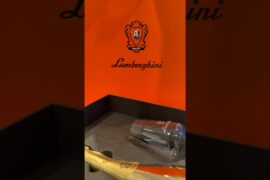 Little signs I’m moving in the right direction 🔝 #lamborghini #wine #italy #giftideas #unboxing