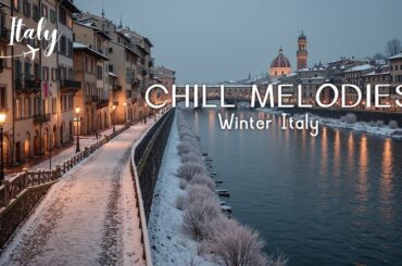 Winter Italian Music for Cozy Evenings - Relaxing Sounds | Perfect Italy Ambience ❄️