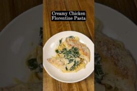 Creamy Chicken Florentine #ItalianCooking #PastaNight #Spinach #Garlic #cooking #dinner#dinnerrecipe