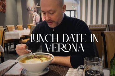 Life in Italy | Verona city | weekly vlog | lunch date | chinese food | Indian Italian couple |