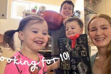 What we Eat in Week as a Family of 10 + Grocery Haul with Dad!