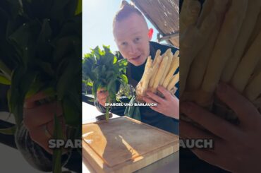 Spargel in Bärlauchbutter🧈🥬