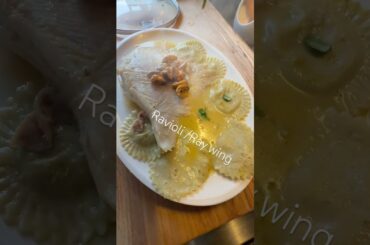 #raywingfish#ravioli#italiancooking #freshfish #raywing